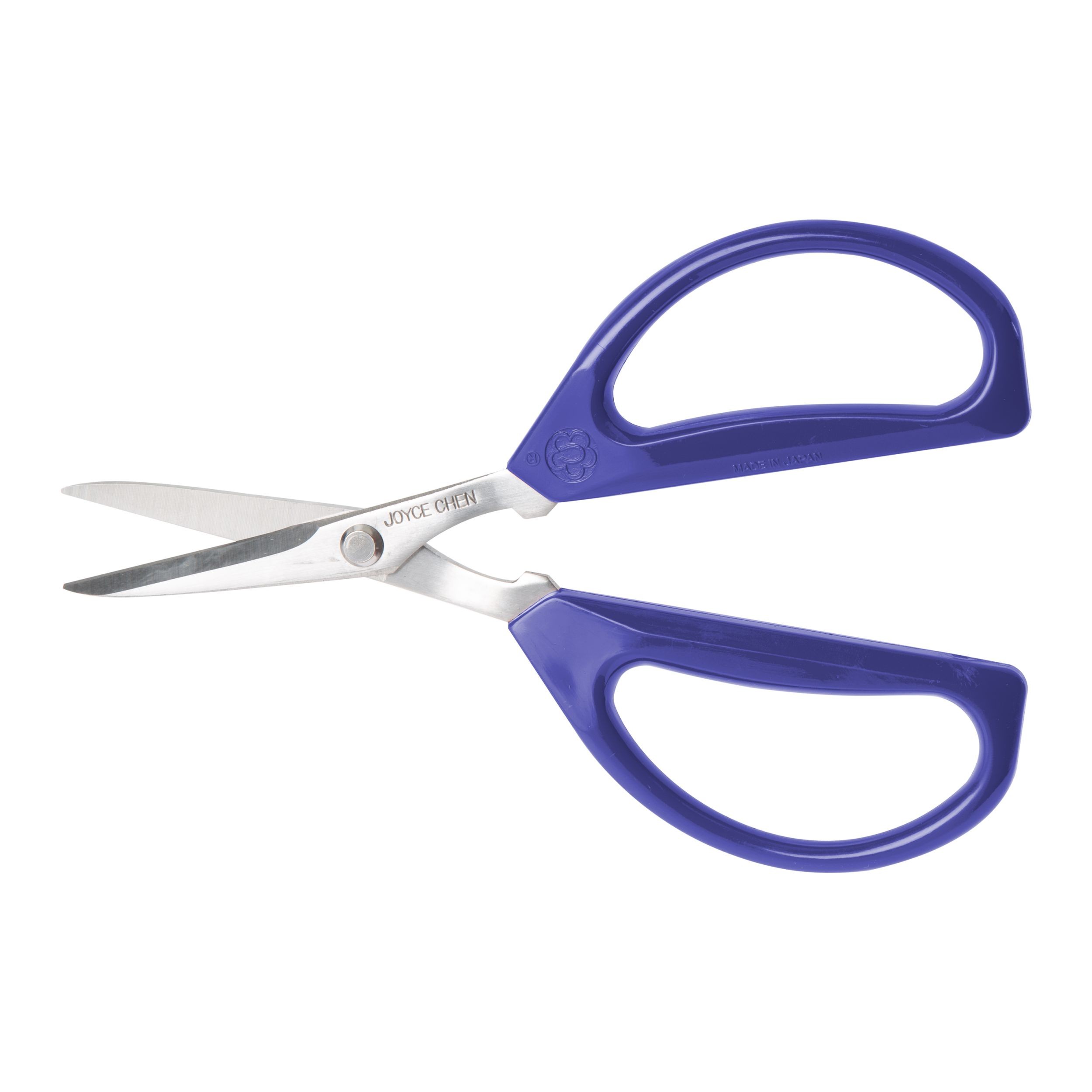 Winco J51-0621 Joyce Chen Kitchen Scissors with Blue Handles