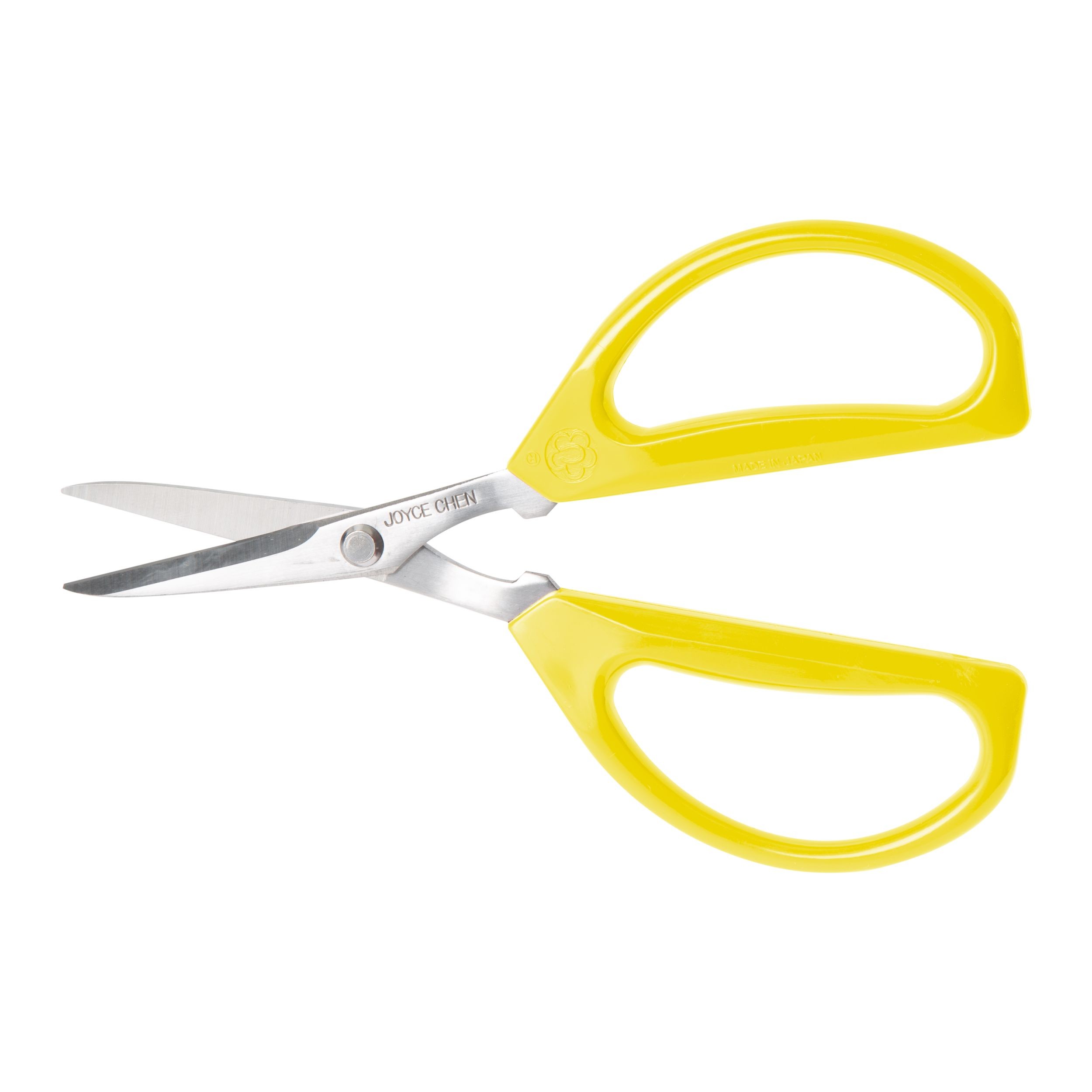 Winco J51-0622 Joyce Chen Kitchen Scissors with Yellow Handles