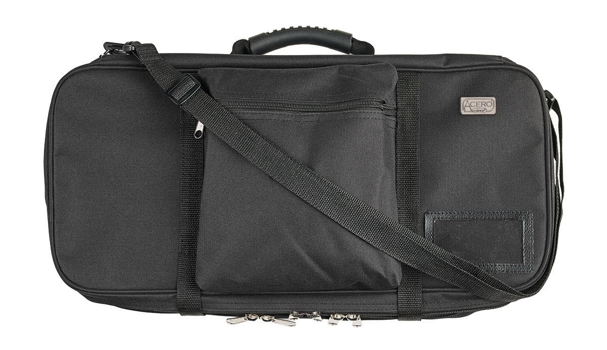 Winco KBG-29 Acero Black Knife Bag, 29-Compartments, Triple-Zip