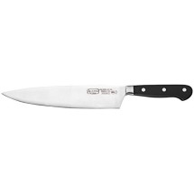 Winco KFP-104 Acero 10&quot; Chef Knife with Black Handle
