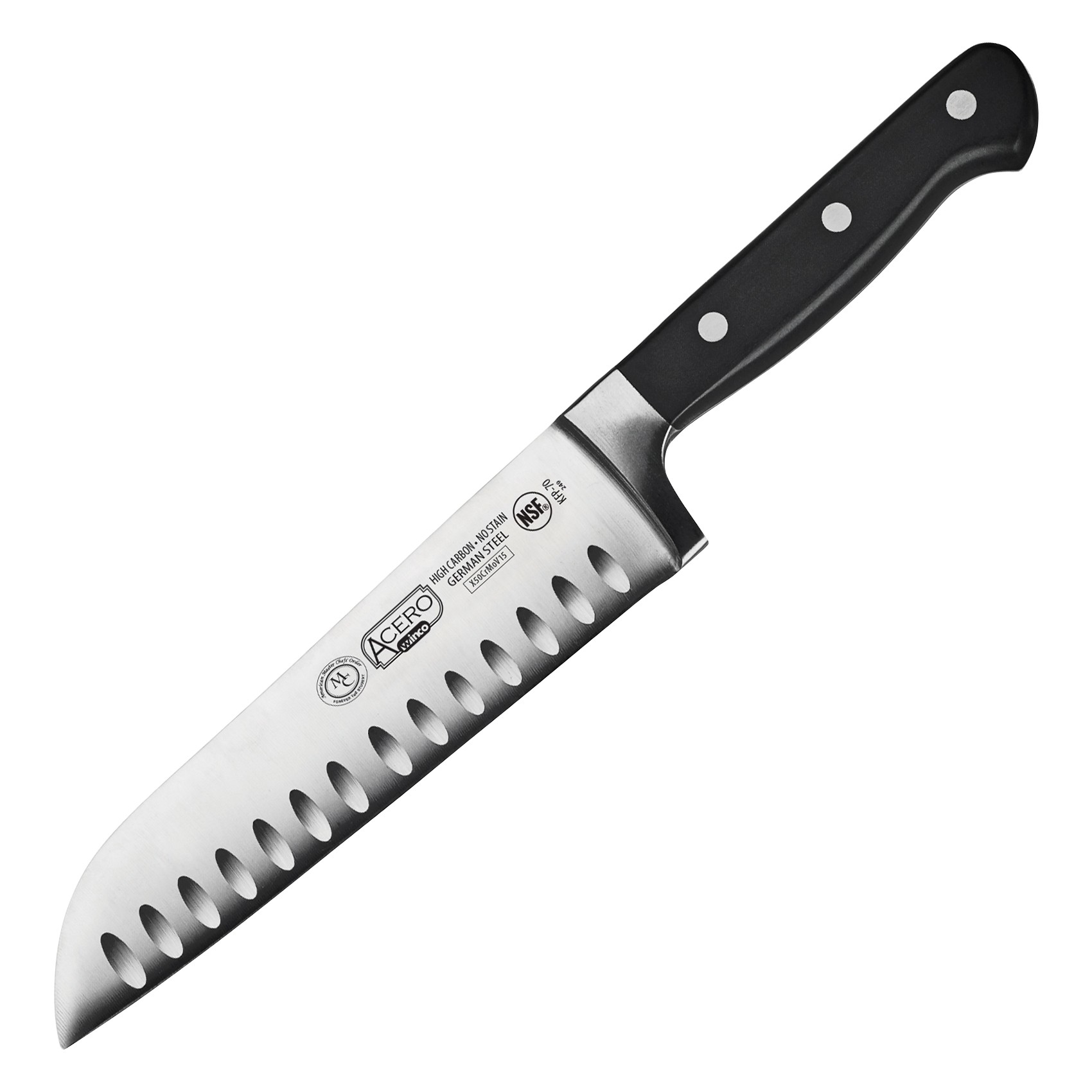 Winco KFP-70 Santoku Knife 7"