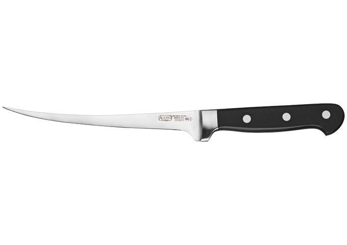 Winco KFP-74 Acero Fillet Knife, Flexible Blade 7"