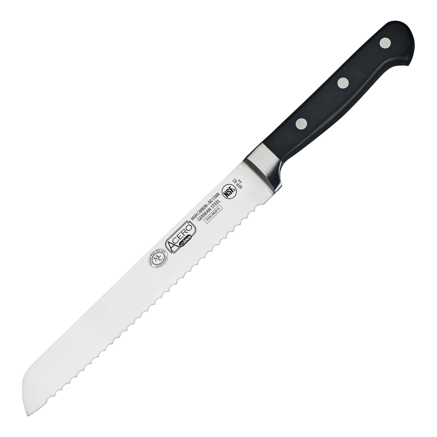 Winco KFP-82 Bread Knife 8"