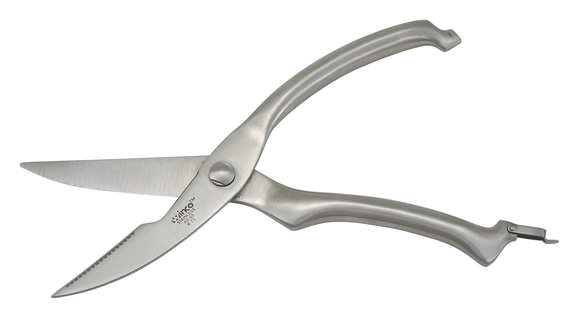 Winco KS-03 Heavy Duty Stainless Steel Kitchen Shears