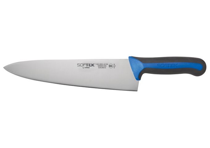 Winco KSTK-100 SofTek 10" Chef's Knife with Soft Grip Handle
