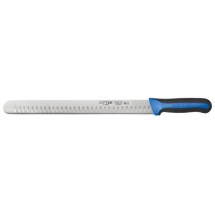 Winco KSTK-140 SofTek 14&quot; Hollow Ground Slicer Knife with Soft Grip Handle
