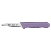 Winco KWP-30P Allergen Free 3-1/4&quot; Paring Knife, Purple Handle - 2 pieces