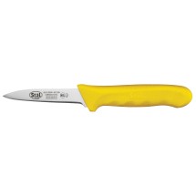 Winco KWP-30Y 3-1/4&quot; Paring Knife with Yellow Handle - 2 pieces