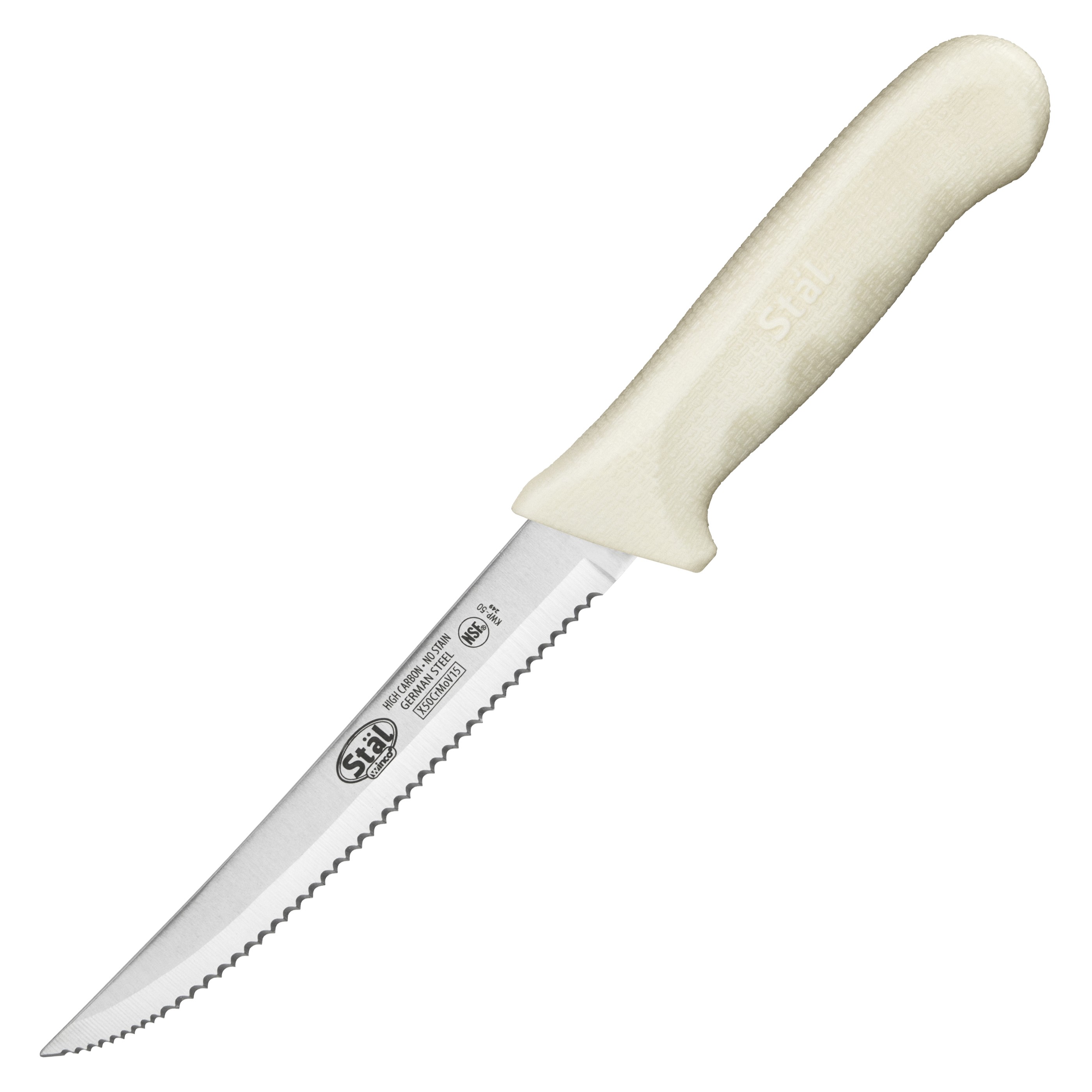 Winco KWP-50 High Carbon Steel Utility Knife 5-1/2"