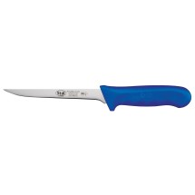 Winco KWP-61U Narrow 6&quot; Boning Knife with Blue Handle