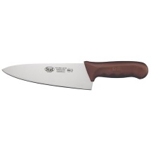 Winco KWP-80N 8&quot; Cook&#39;s Knife with Brown Handle