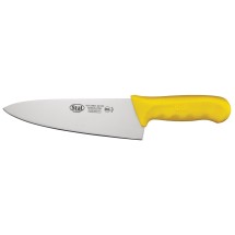 Winco KWP-80Y 8&quot; Cook&#39;s Knife with Yellow Handle