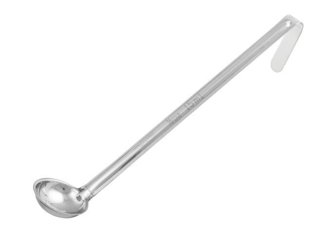 Winco LDI-24 Stainless Steel 24 oz. Ladle 18"L