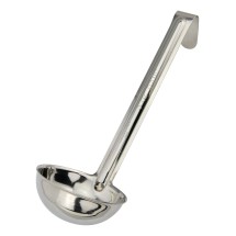 Winco LDI-30SH Stainless Steel One-Piece Short Handle Ladle 3 oz.