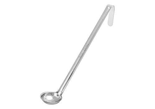 Winco LDIN-0.5 Stainless Steel One-Piece 1/2 oz. Ladle