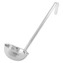 Winco LDIN-12 Stainless Steel One-Piece 12 oz. Ladle