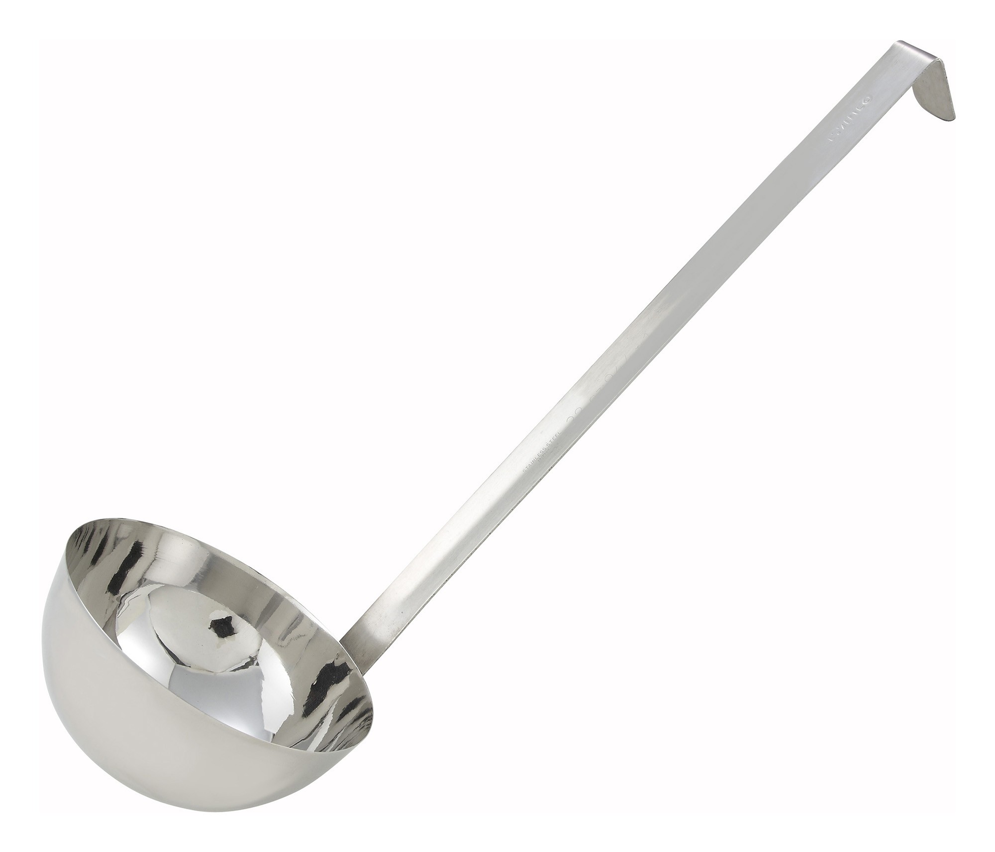 Winco LDT-32 Two-Piece Stainless Steel 32 oz. Ladle