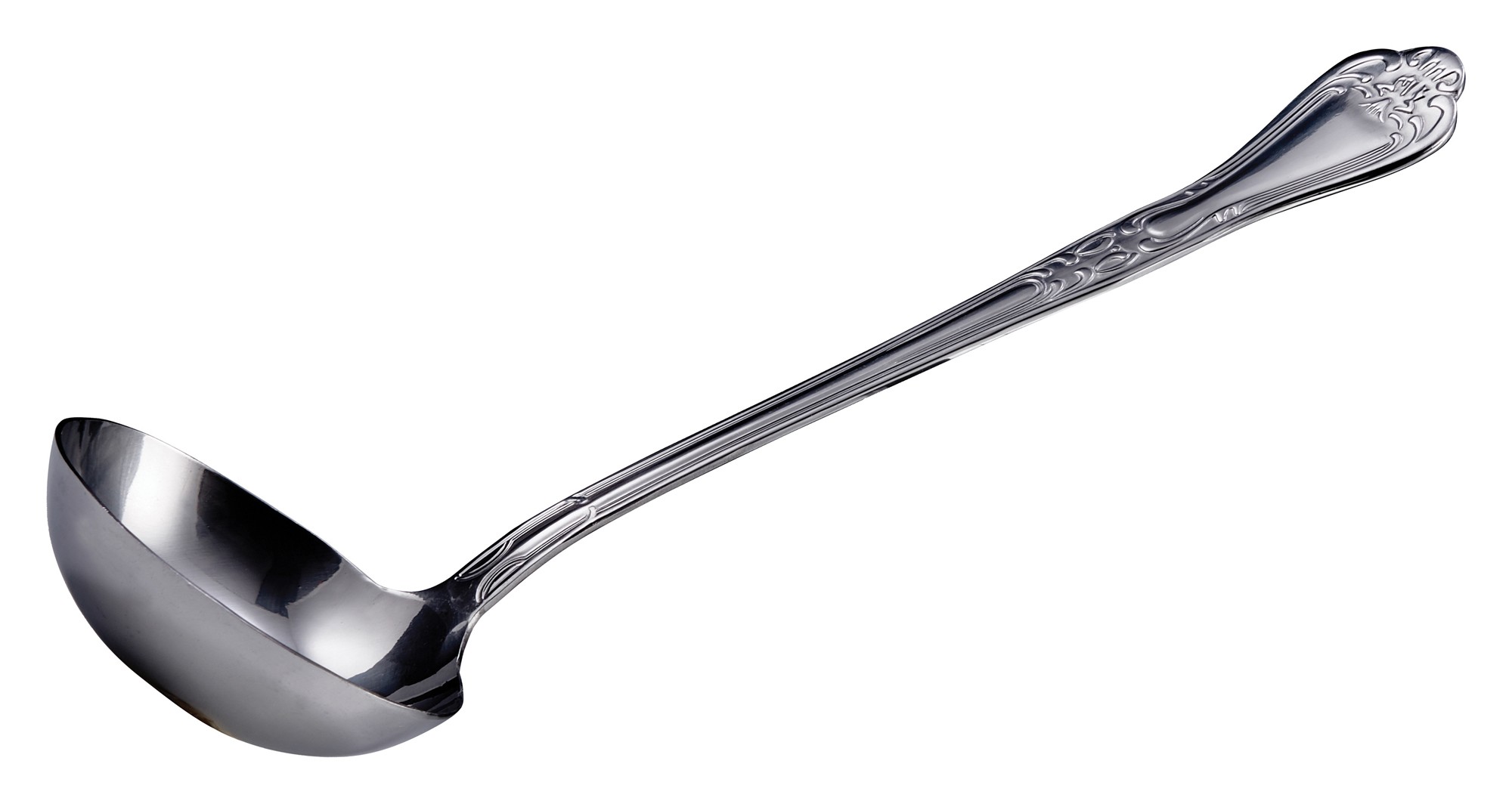 Winco LE-4 Elegance Stainless Steel 4 oz. Gravy Ladle