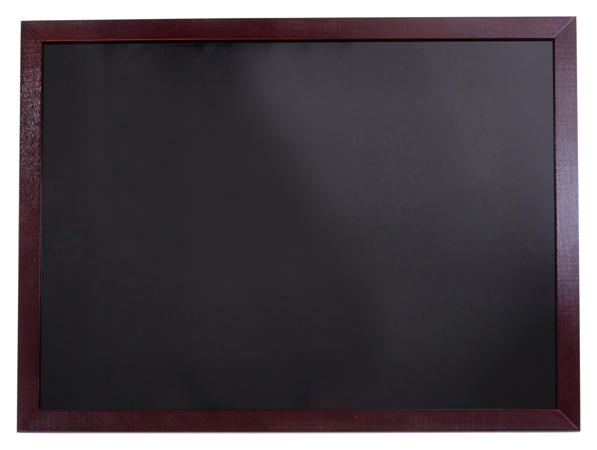 Winco MBB-3 Marker Board with Mahogany Finish 34" x 32"