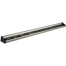 Winco MHH-36 Rubber Bristles Mop and Broom Rack, 36&quot;