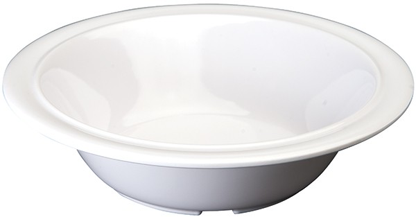Winco MMB-12W White Melamine Soup/Cereal Bowl 12 oz.