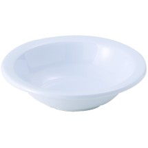 Winco MMB-13W White Melamine Grapefruit Bowl, 13 oz.