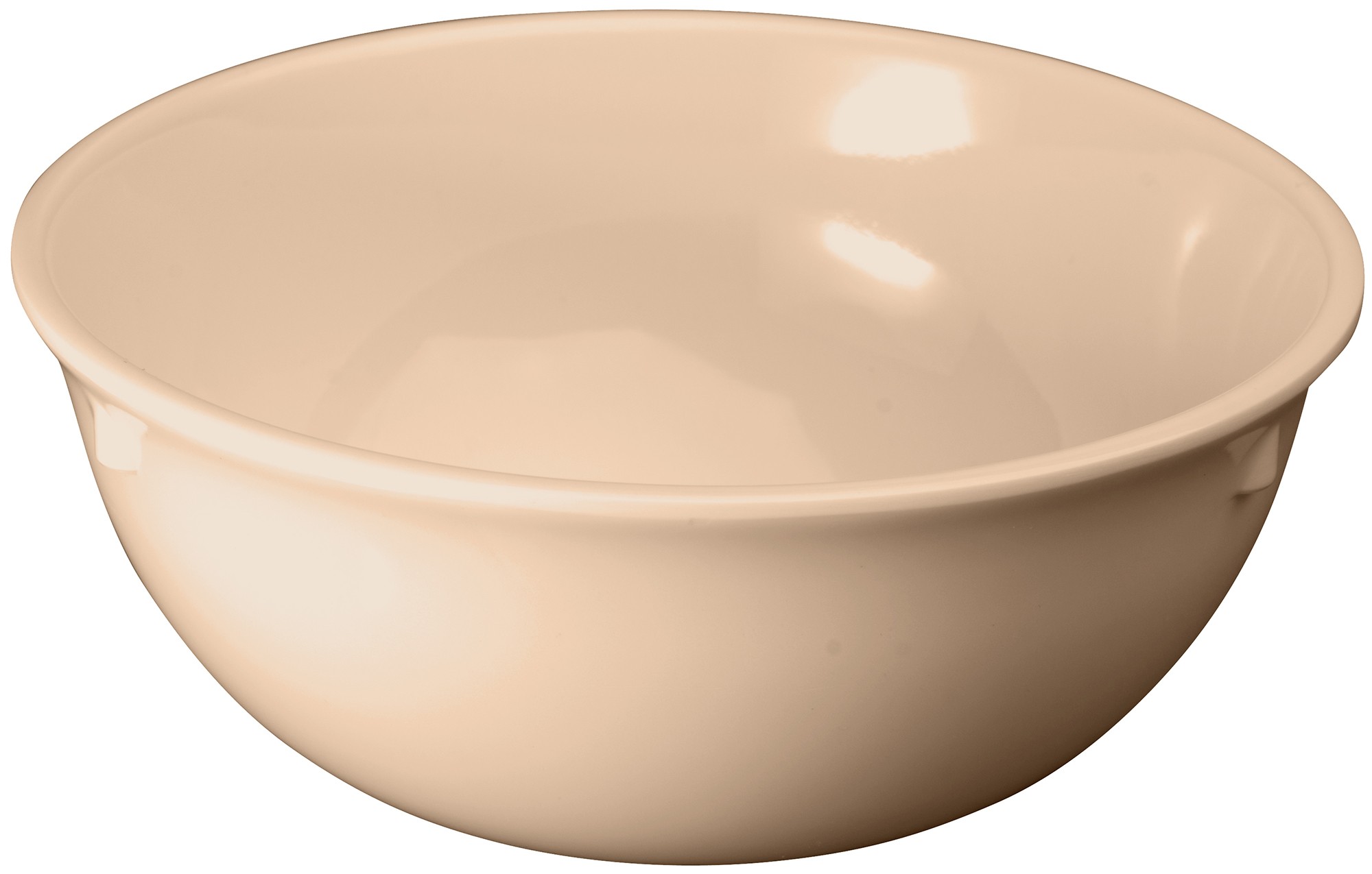Winco MMB-15 Tan Melamine Nappie 15 oz.