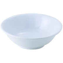 Winco MMB-22W White Melamine Rimless Bowl 22 oz.