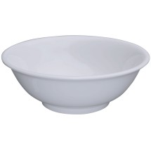 Winco MMB-32W White Melamine Rimless Bowl 32 oz.