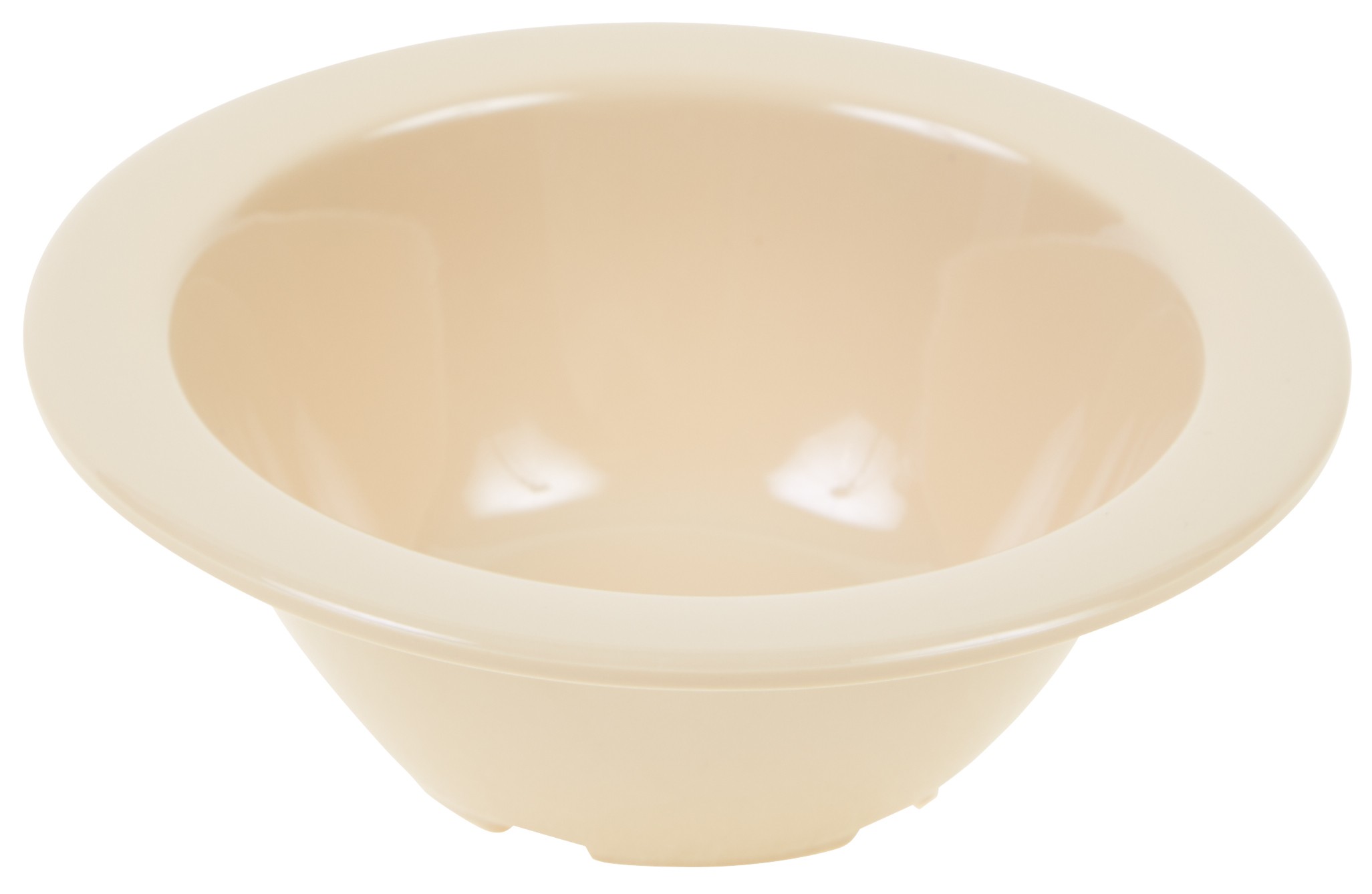 Winco MMB-4 Tan Melamine Fruit Bowl, 4 oz.