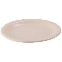 Winco MMPR-7 Tan Melamine Round Dessert Plate 7-1/2&quot;
