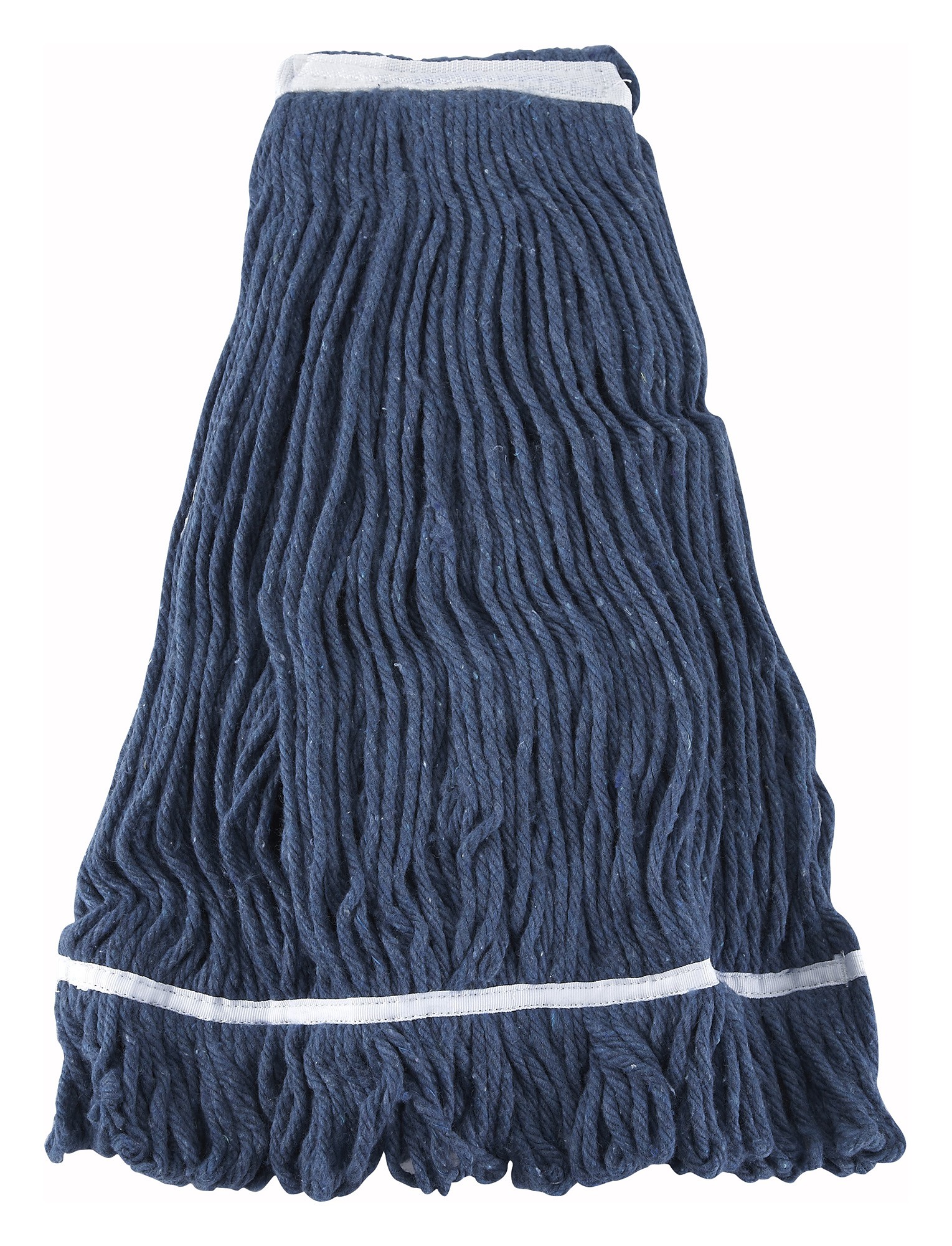 Winco MOP-32 Blue Yarn Looped-End Wet Mop Head 800g 32 oz.