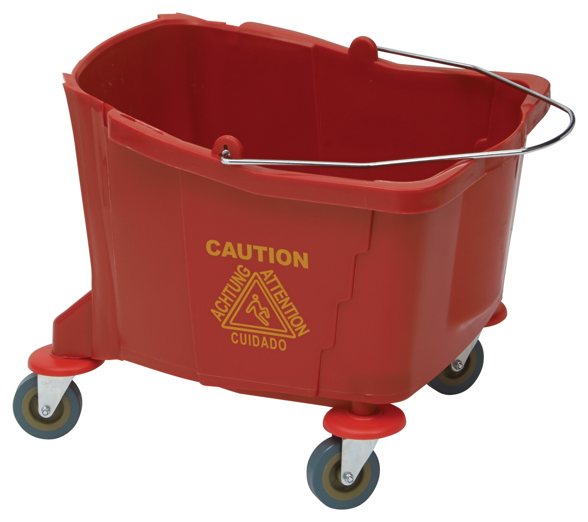 Winco MPB-36BR Replacement Red 36 Qt. Bucket for MPB-36R