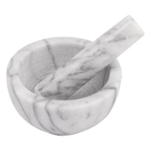 Winco MPS-42W Mortar and Pestle Set 4-1/2" Dia