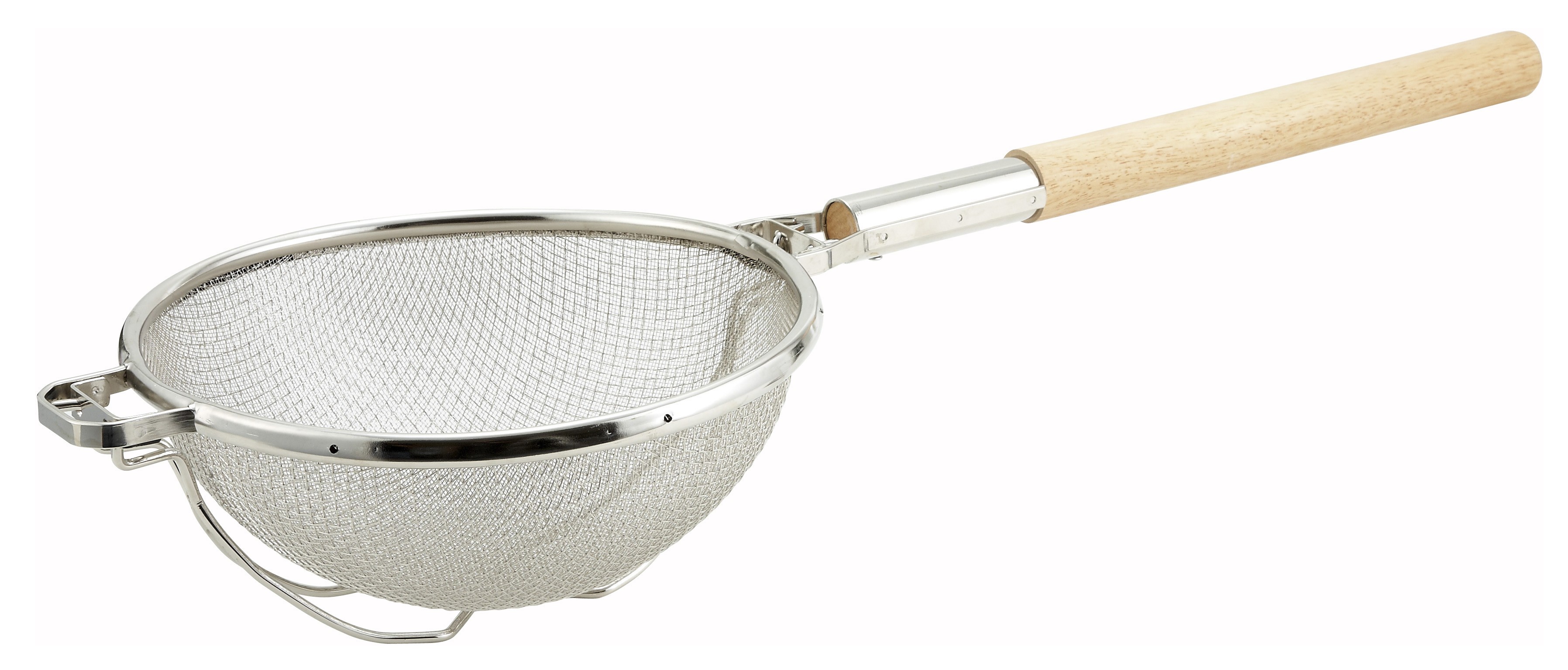 Winco MST-1010D Double Mesh Reinforced Strainer 10-1/2"