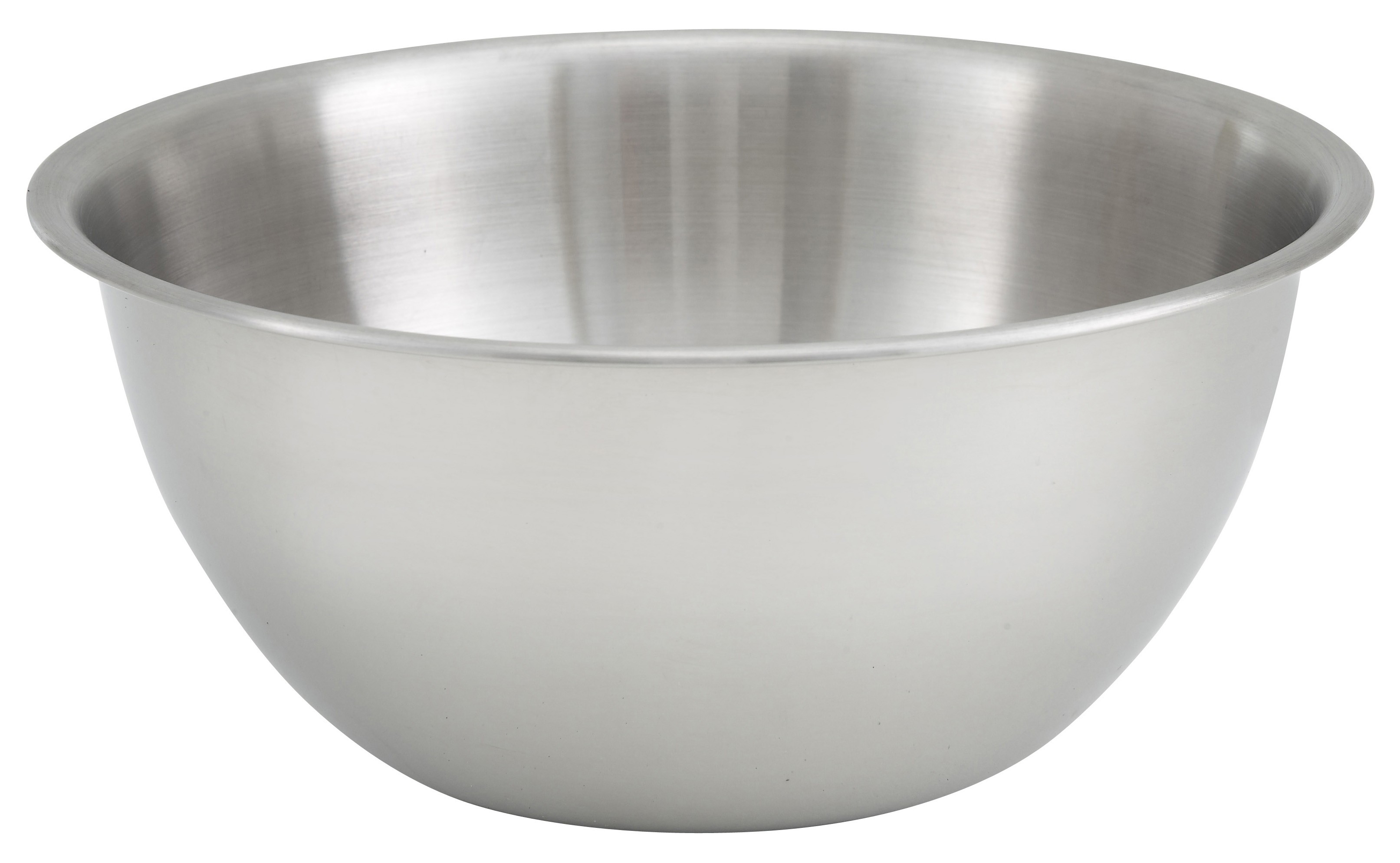 Winco MXBH-300 Heavy Duty Stainless Steel 3 Qt. Mixing Bowl