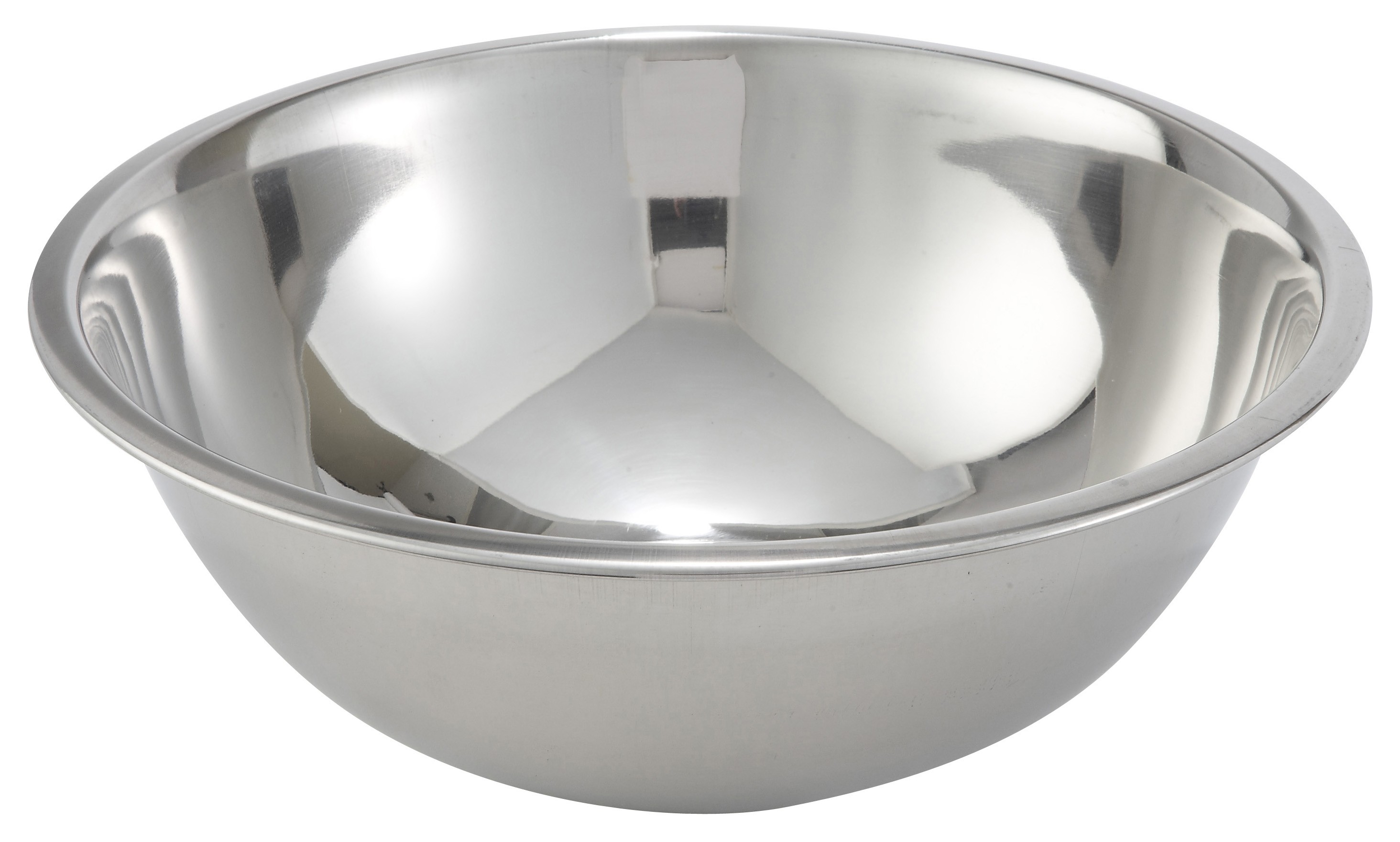 Winco MXBT-800Q Stainless Steel All-Purpose Mixing Bowl 8 Qt.