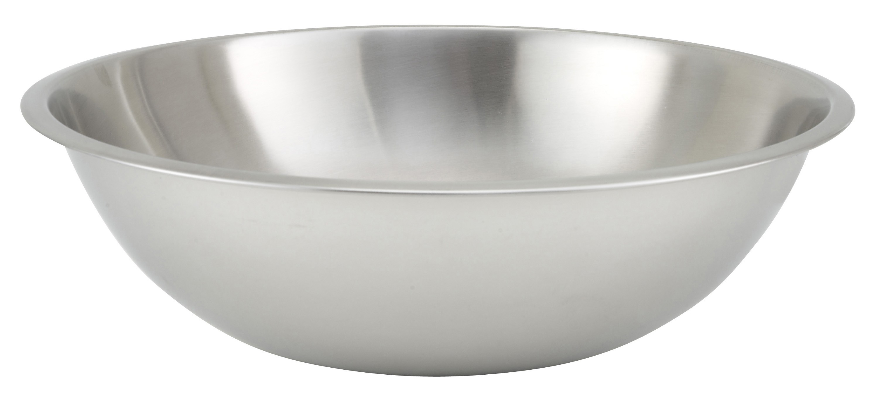Winco MXHV-1300 Heavy Duty Stainless Steel 13 Qt. Mixing Bowl