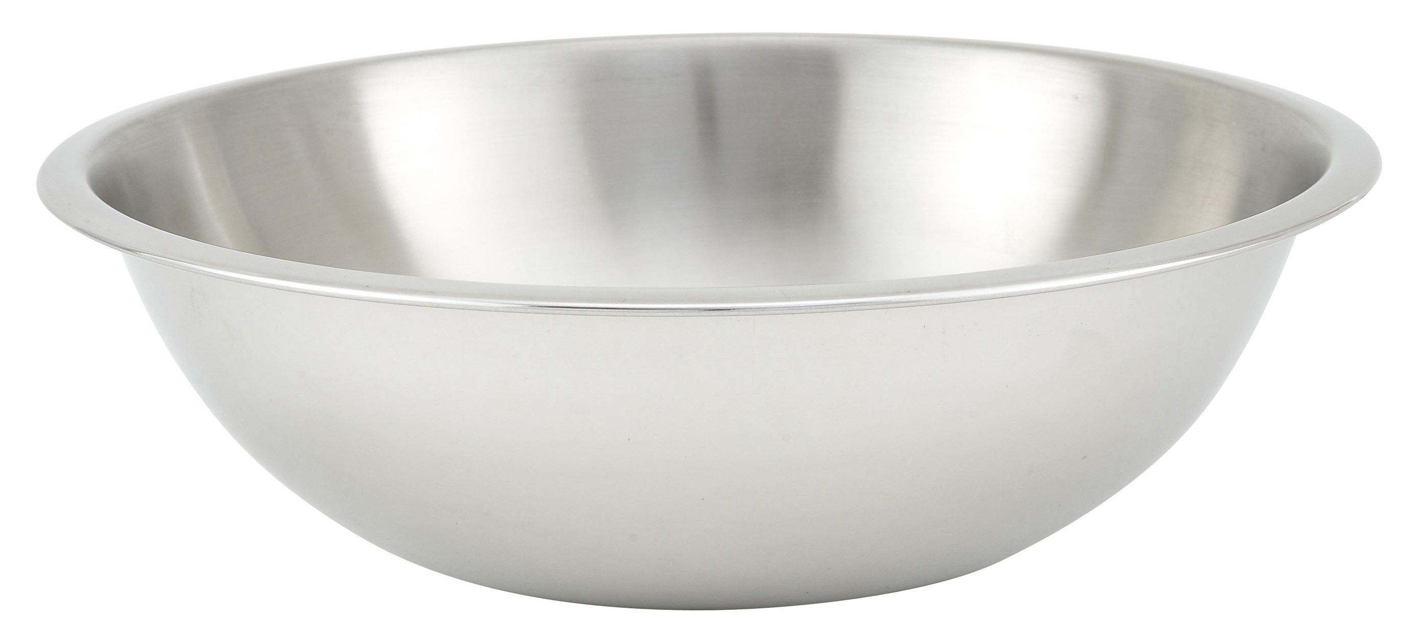 Winco MXHV-400 Heavy Duty Stainless Steel 4 Qt. Mixing Bowl