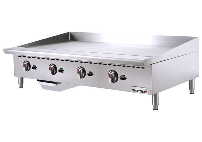 Winco NGGD-48M Spectrum Countertop Gas Griddle 48"