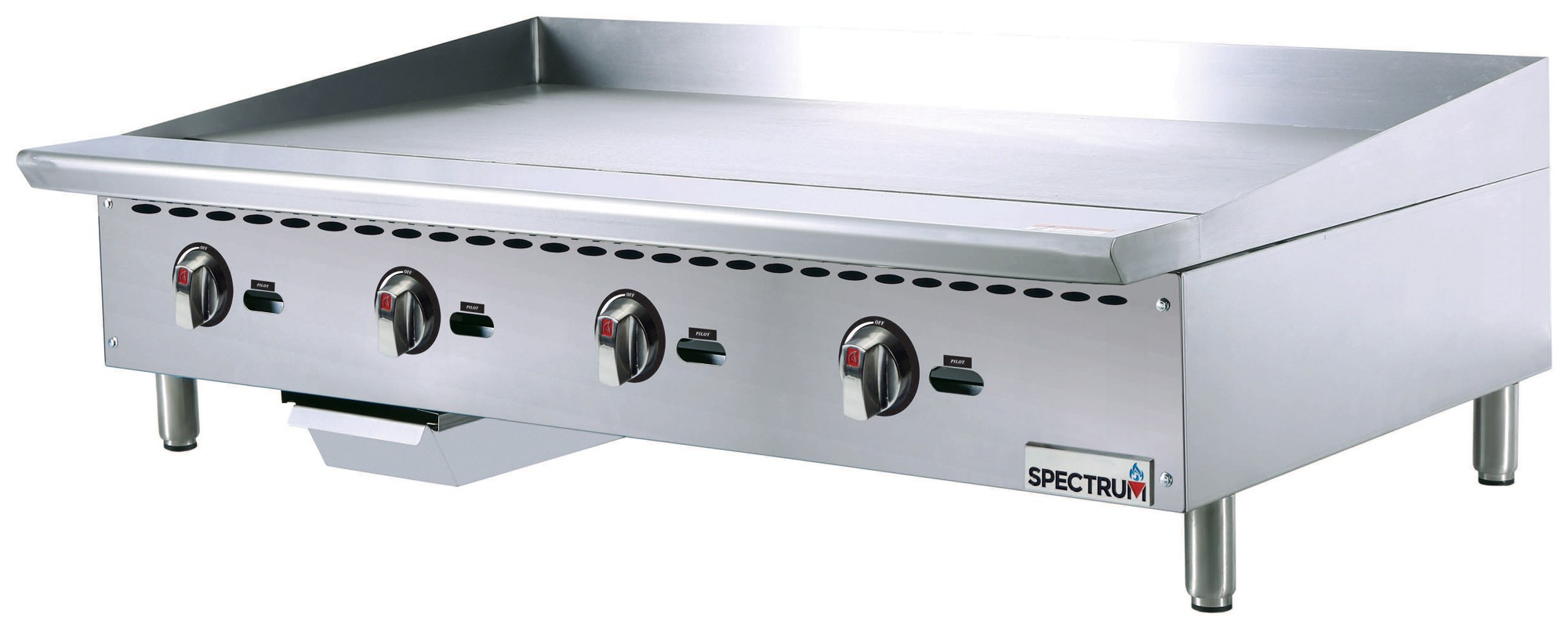 Winco NGGD-48M Spectrum Countertop Gas Griddle 48"
