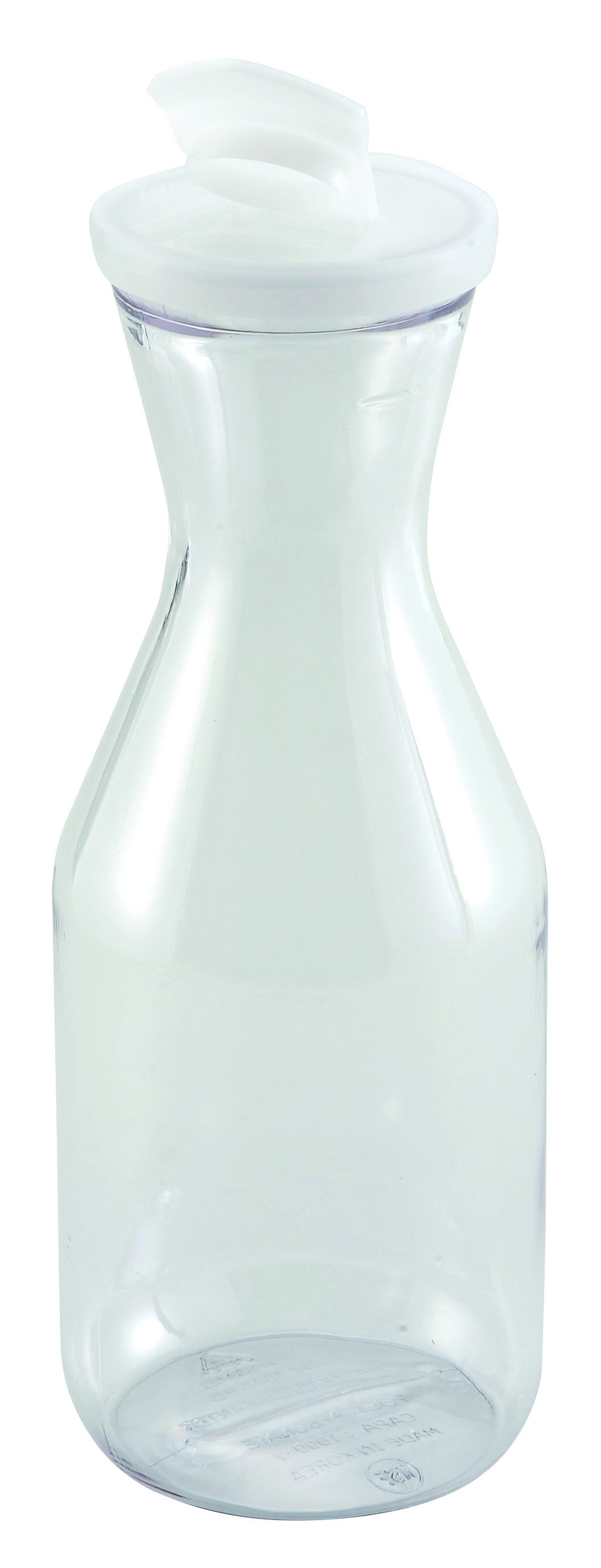 Winco PDT-05 Polycarbonate Decanter with Lid 0.5L