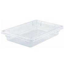 Winco PFSF-3 Clear Food Storage Box, 18&quot; x 26&quot; x 3.5&quot;