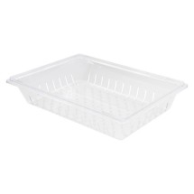 Winco PFSF-5C Clear Food Pan Colander for PFSF-6