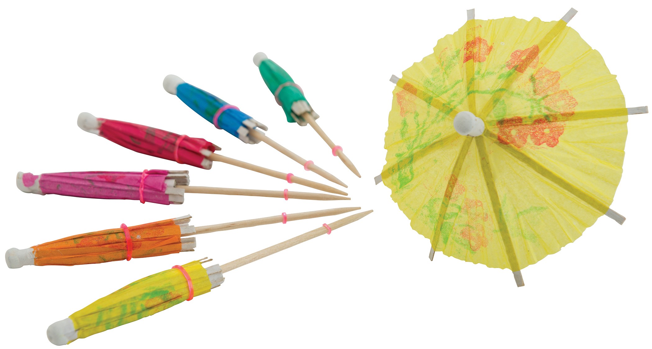 Winco PK-P4 Parasol Picks 4" (144/Pack)