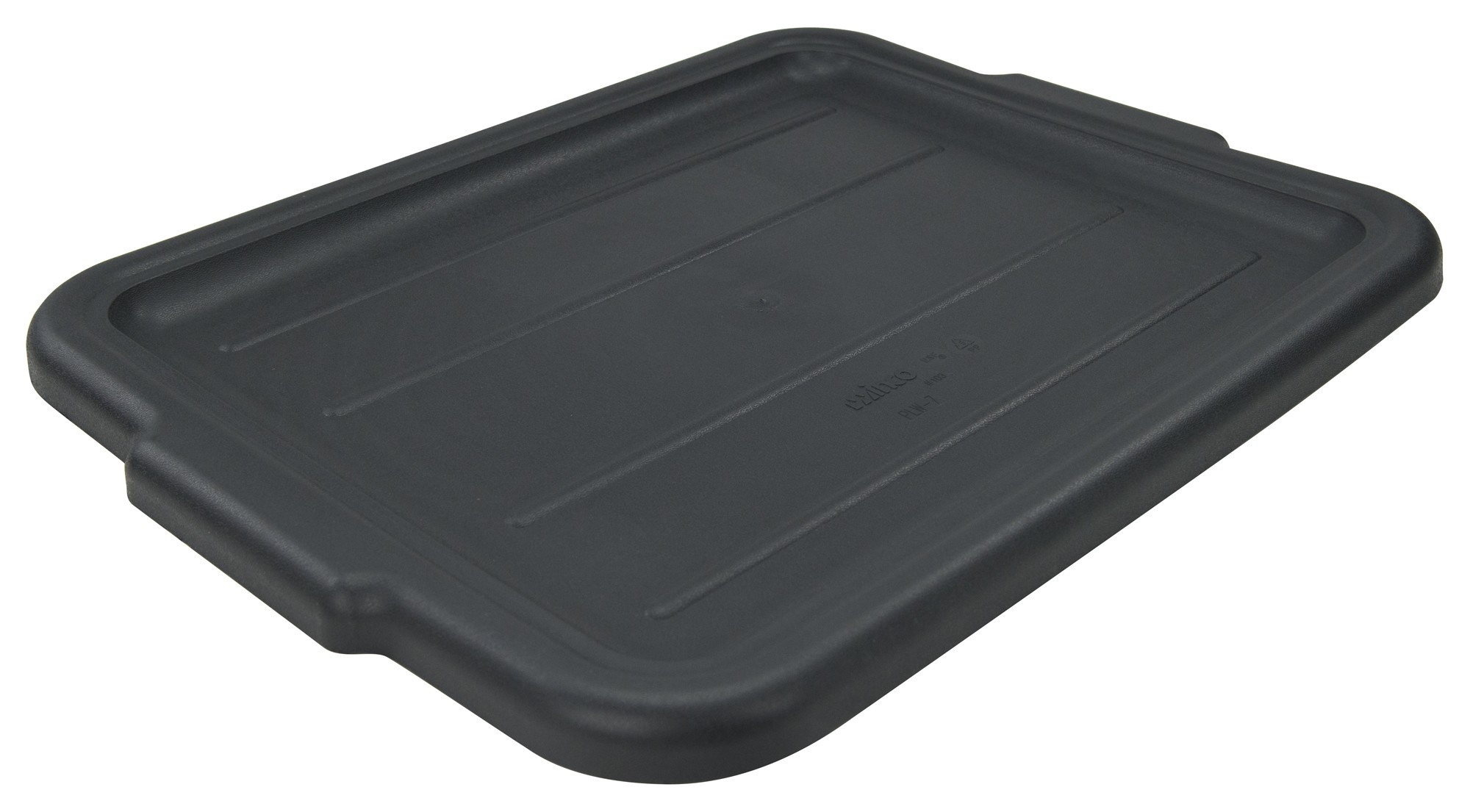 Winco PLW-CK Black Cover for Heavy Duty Dish Box