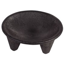Winco PMP-12 Molcajete Salsa Plate Set 12 oz.