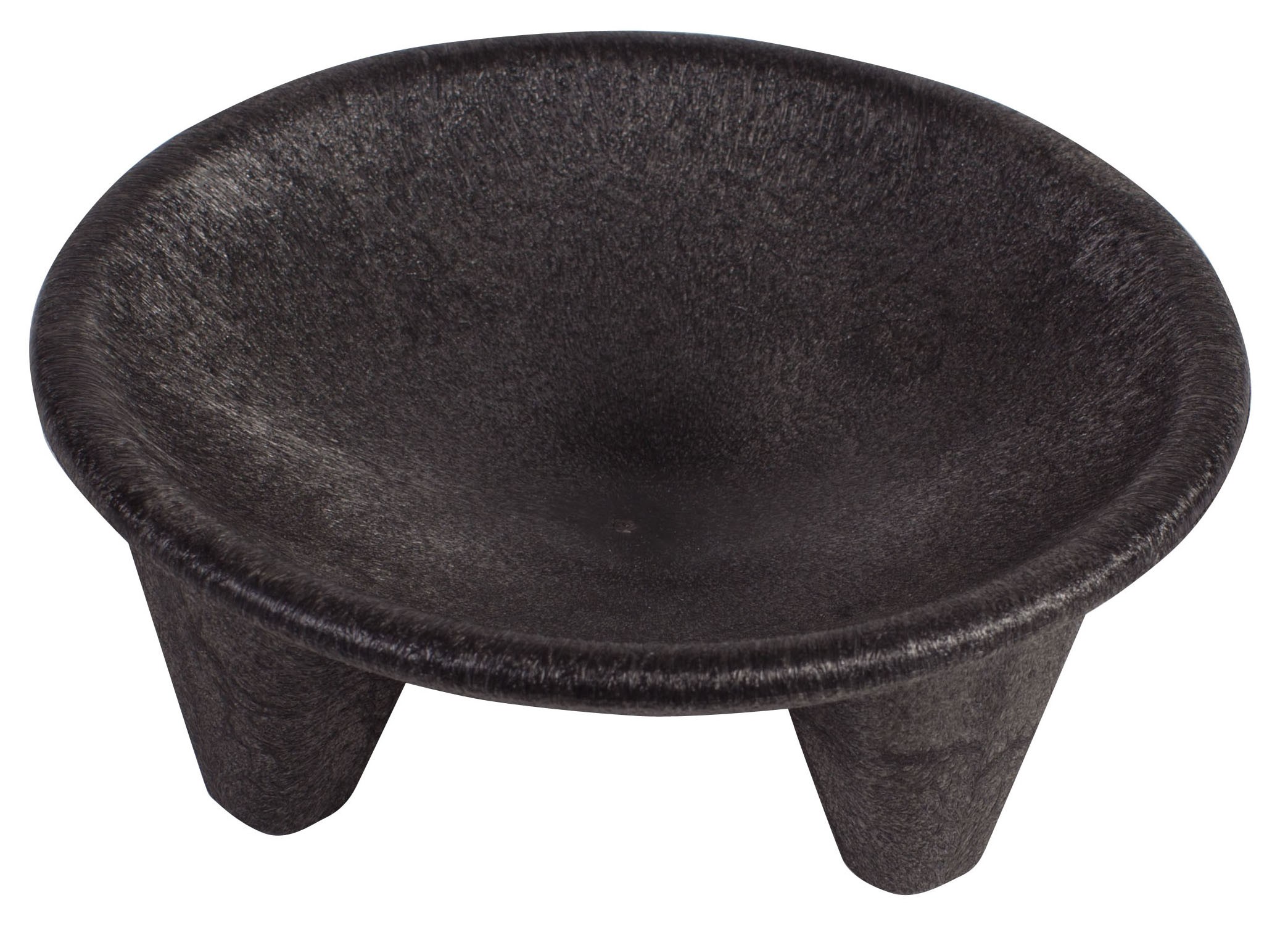 Winco PMP-12 Molcajete Salsa Plate Set 12 oz.