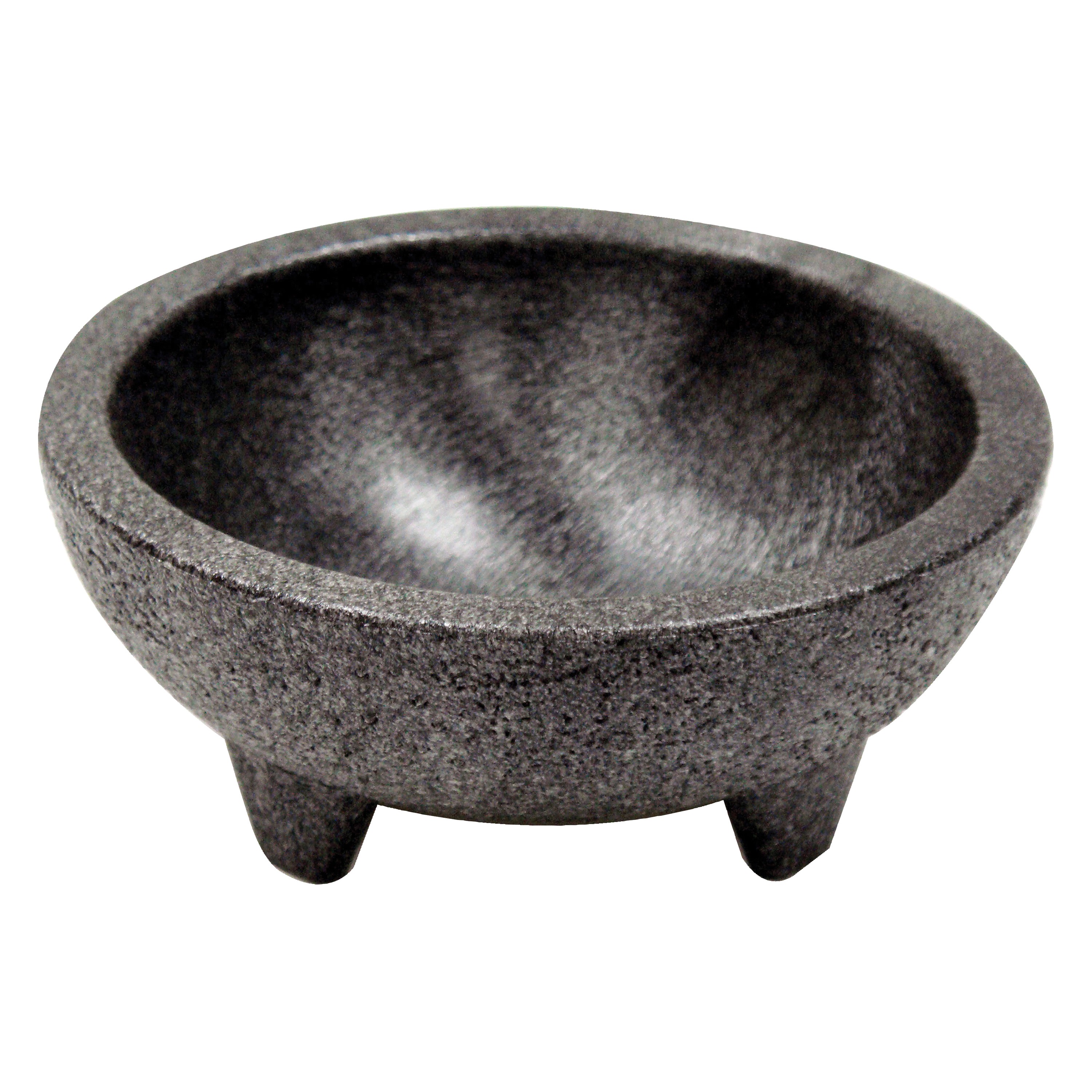 Winco PMSB-10 Molcajete Salsa Bowl Set 10 oz.