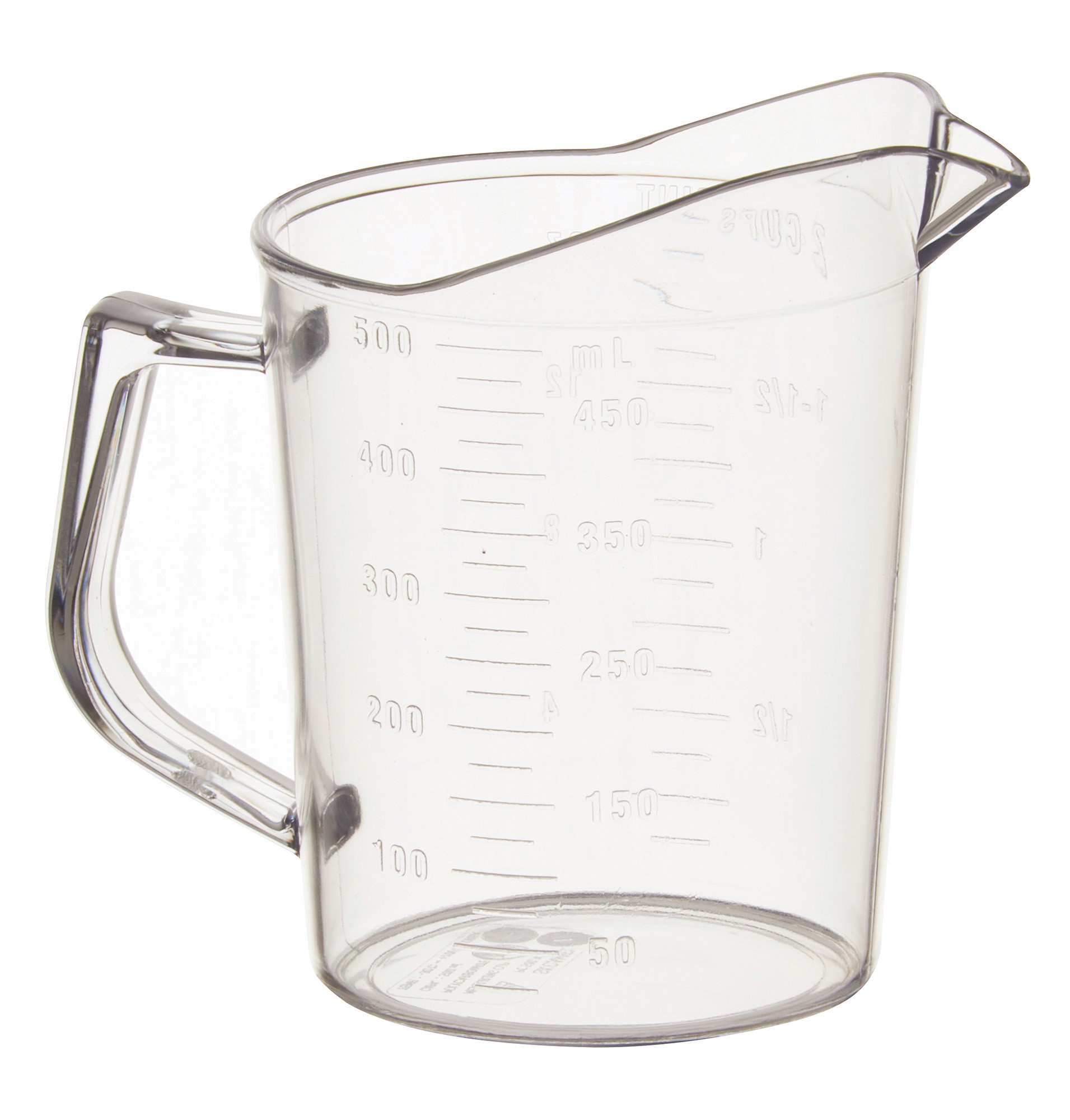 Winco PMU-50 Polycarbonate 1 Pint Measuring Cup